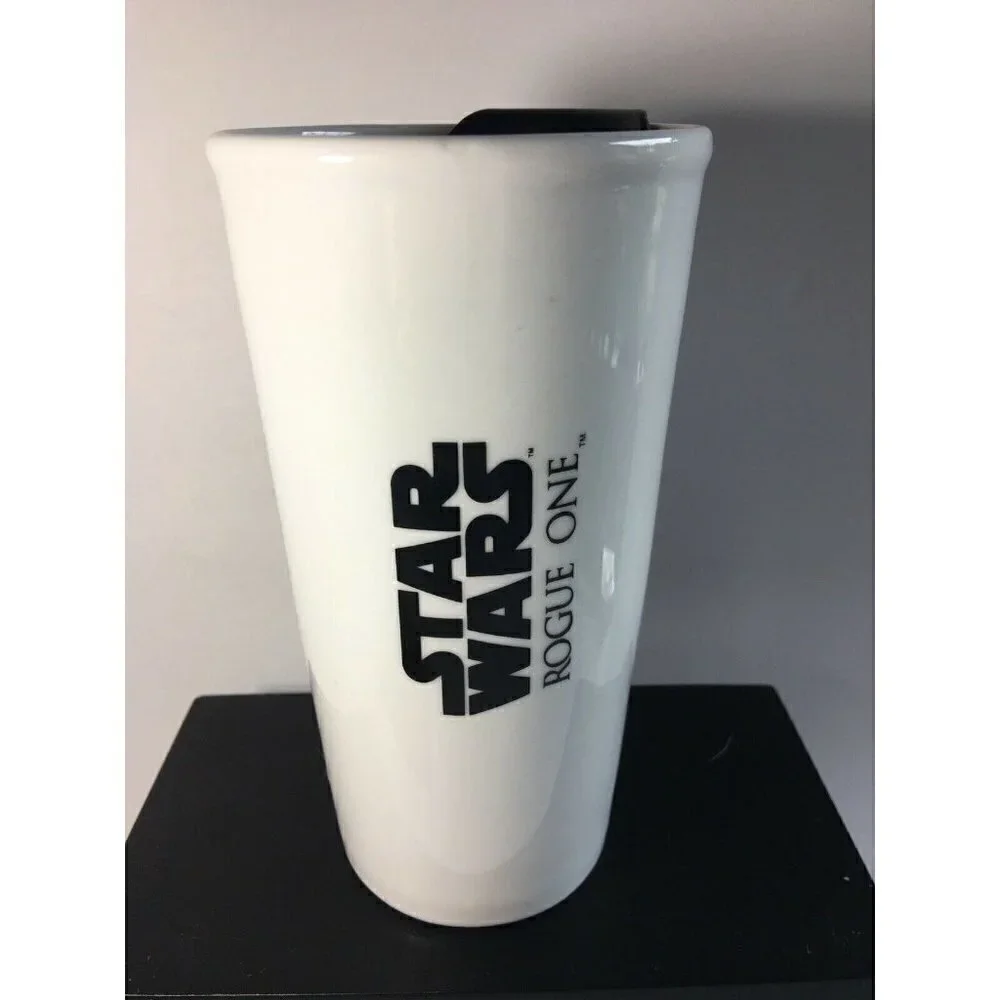 Star Wars Travel Cup Rogue One Jyn Erso May The Force Be With Us Ceramic 12oz